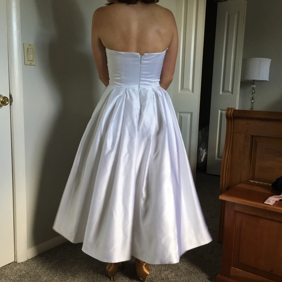 Tea Length Wedding Dress - Picture 3 of 6